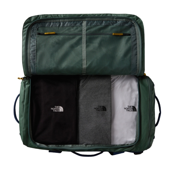 The North Face Base Camp Voyager 62 L Duffle - Duck Green/Shady Blue