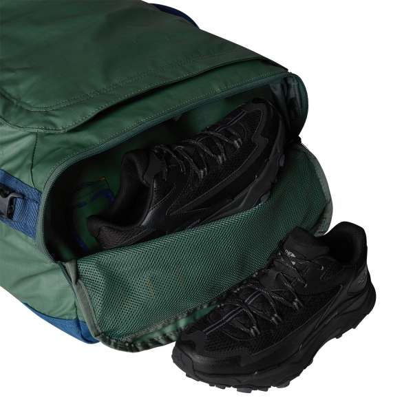 The North Face Base Camp Voyager 62 L Duffle - Duck Green/Shady Blue