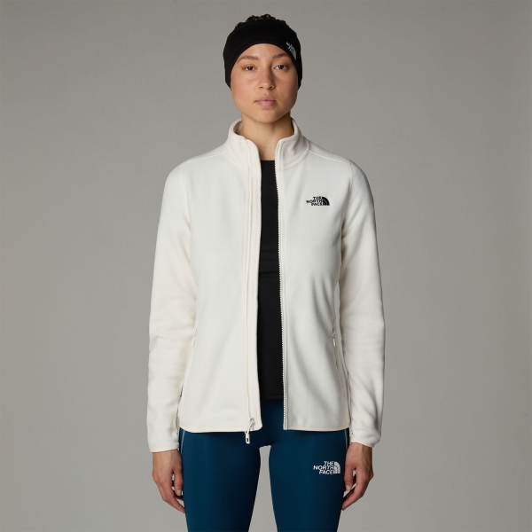 The North Face 100 Glacier Sudadera - White Dune/NPF