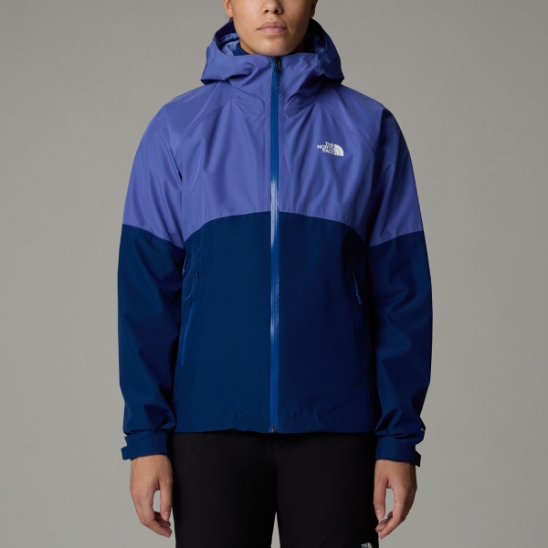 Chaqueta y Camiseta Manga Larga Outdoor Mujer The North Face Diablo Dynamic Chaqueta  Indigo Plum/Estate Blue NF0A87GP8Z5