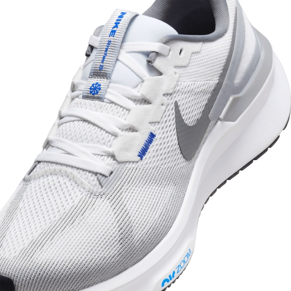 Nike Air Zoom Structure 25 - White/Smoke Grey/Game Royal/Wolf Grey