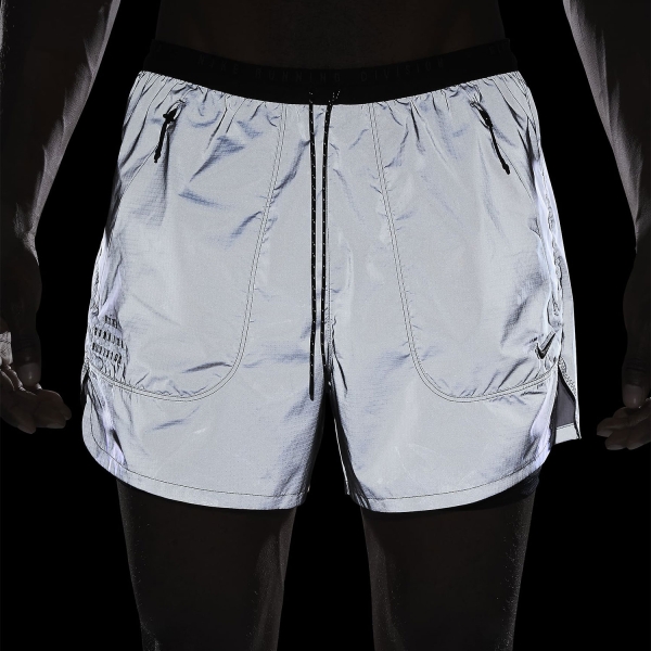 Nike Dri-FIT ADV 4in Shorts - Reflect Silver/Black/Blkref