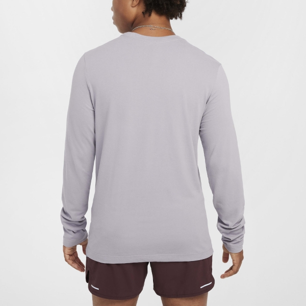 Nike Dri-FIT TR Logo Shirt - Cement Grey