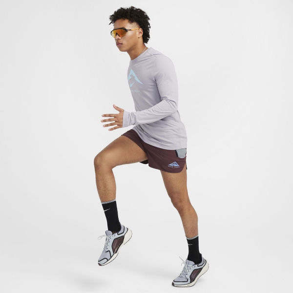Nike Dri-FIT TR Logo Shirt - Cement Grey