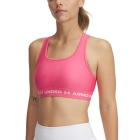Under Armour Crossback Mid Sujetador Deportivo - Super Pink/White