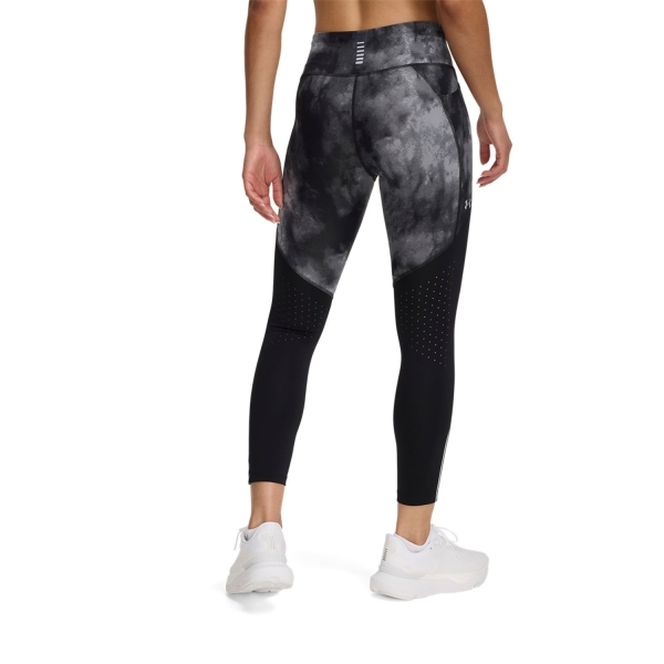 Under Armour Fly Fast Tights - Black/White/Reflective
