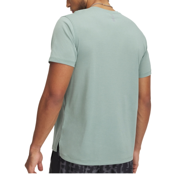 Under Armour Streaker Logo Maglietta - Silica Green/Reflective