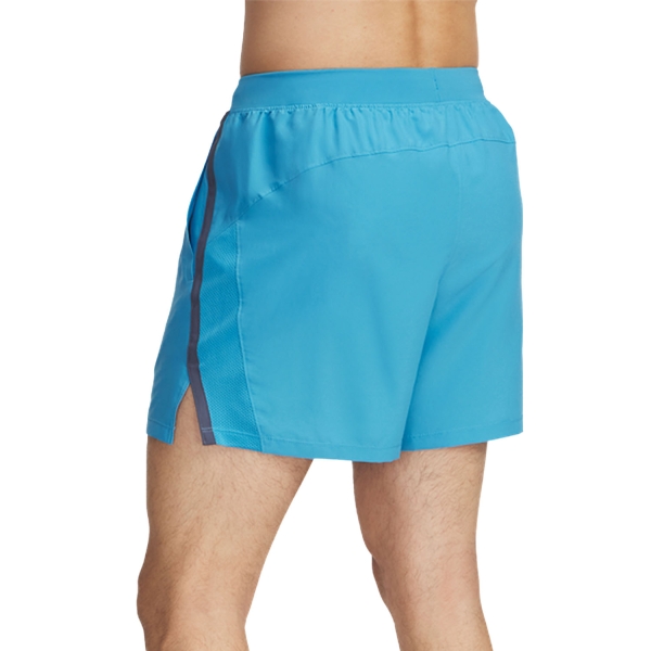Under Armour Launch 5in Shorts - Ether Blue/Downpour Gray/Reflective