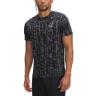 Under Armour Launch Printed Maglietta - Black/Anthracite/Reflective