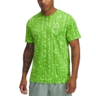 Under Armour Launch Printed Maglietta - Cyber Green/Reflective