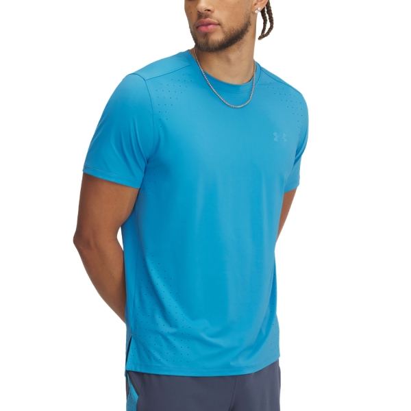 Maglietta Running Uomo Under Armour Launch Elite Pro Maglietta  Ether Blue/Reflective 13898020452
