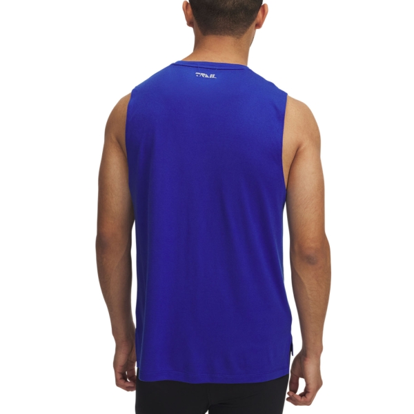 Under Armour Launch Elite Pro Canotta - Royal/Reflective