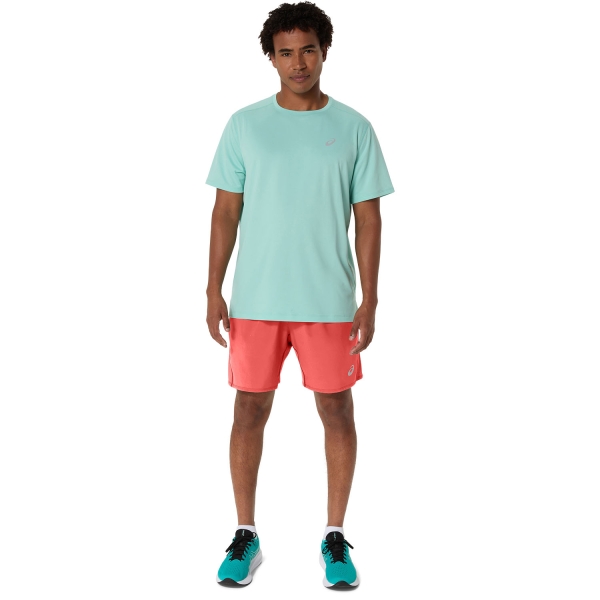 Asics Core 7in Shorts - Coral Reef