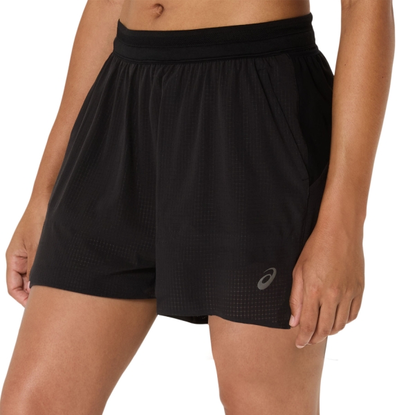 Pantaloncini Trail Running Donna Asics Fujitrail Elite 3.5in Pantaloncini  Performance Black 2012D205001