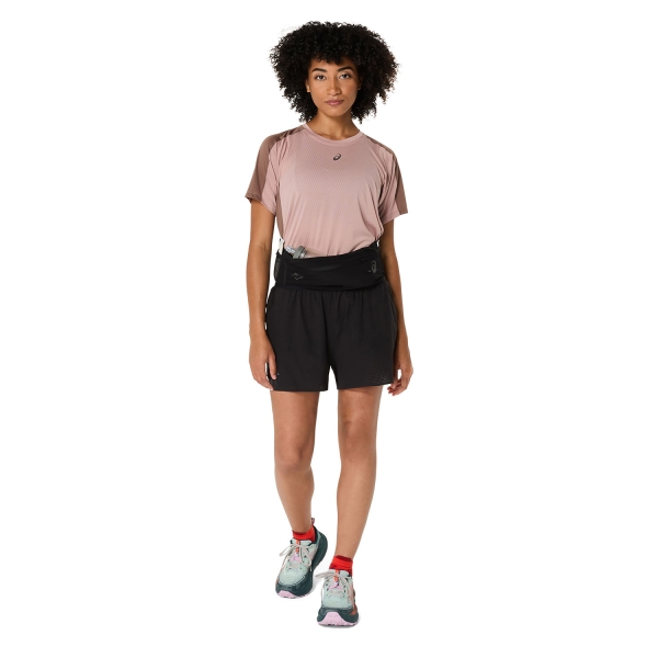 Asics Fujitrail Elite 3.5in Pantaloncini - Performance Black
