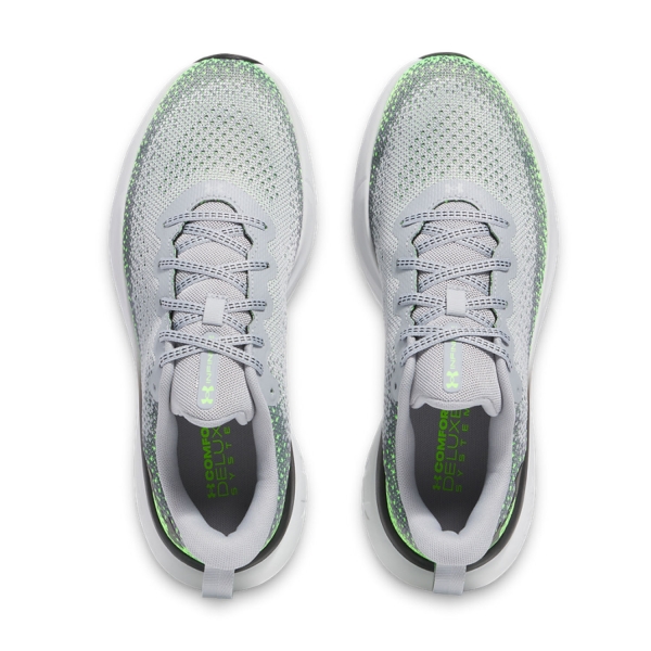 Under Armour Infinite - Mod Gray/Hyper Green/Black