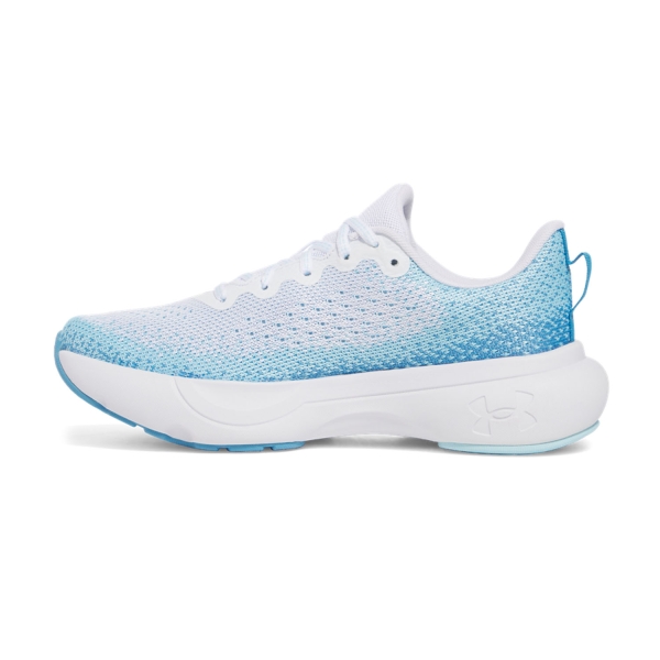 Under Armour Infinite - White/Ether Blue