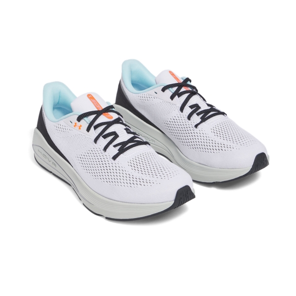 Under Armour Sonic 7 - White/Hydro Green/Metallic Silver