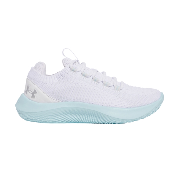 Scarpe Fitness e Training Donna Under Armour Dynamic 2  White/Stream/Metallic Silver 30280770102