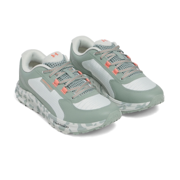 Under Armour Charged Bandit TR 3 - Hydro Green/Silica Green/Blush Orange