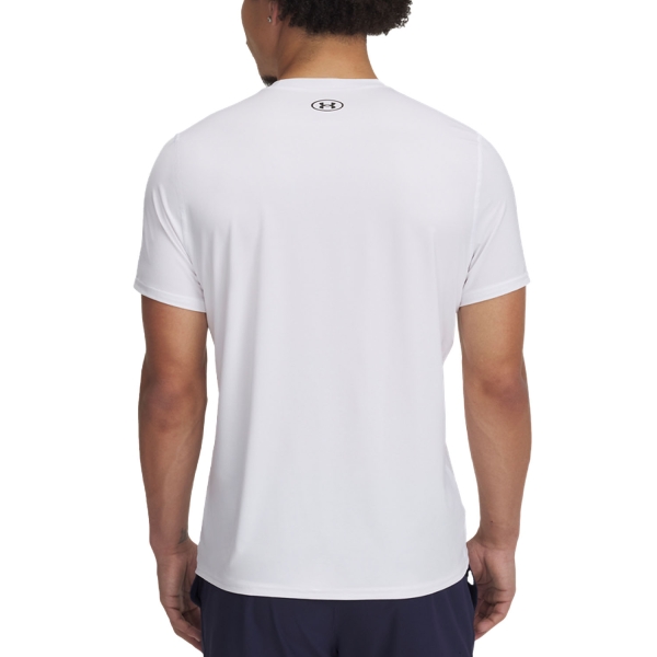 Under Armour HeatGear Fitted T-Shirt - White/Black