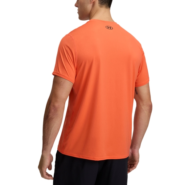 Under Armour HeatGear Fitted Maglietta - Fire/Black