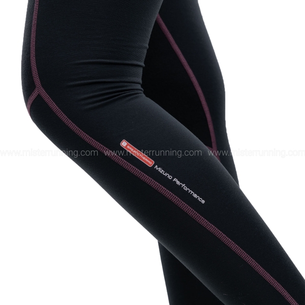 Mizuno Merino Wool Mallas - Black/Violet Quartz