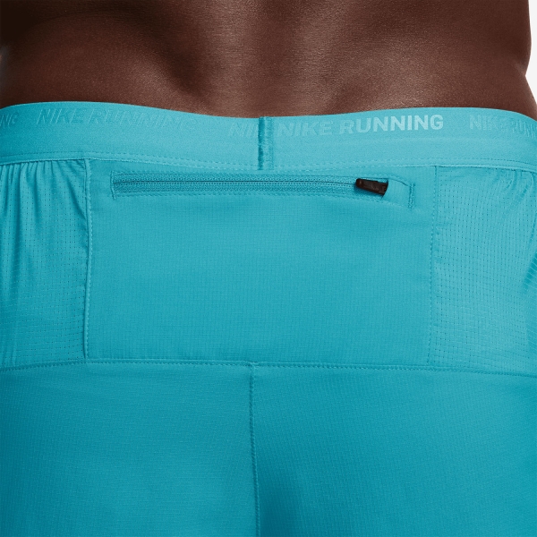 Nike Dri-FIT Stride Hybrid 2 in 1 5in Shorts - Dusty Cactus/Reflective Silver