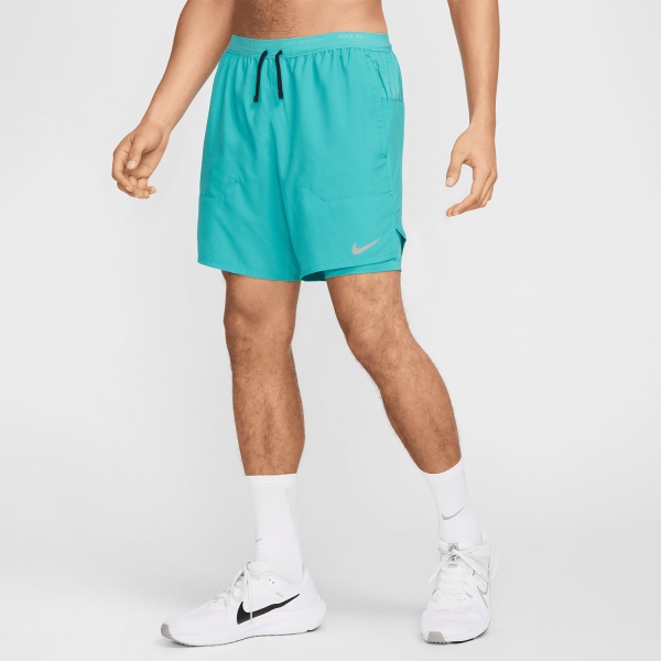 Nike Dri-FIT Stride 2 in 1 7in Shorts - Dusty Cactus/Reflective Silver