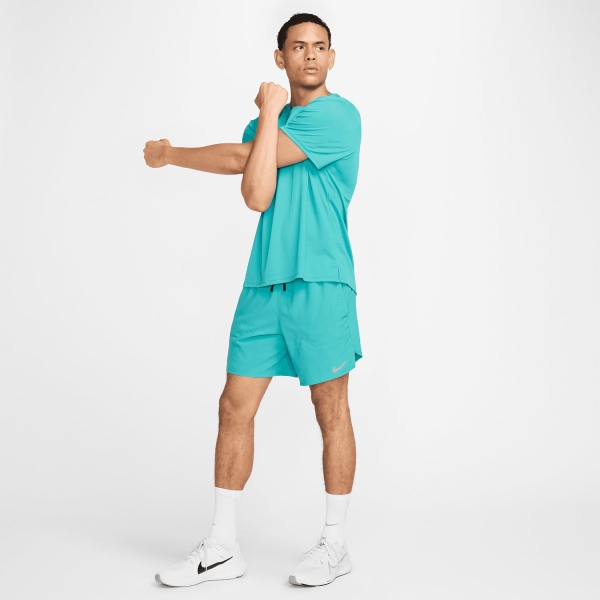 Nike Dri-FIT Stride 2 in 1 7in Shorts - Dusty Cactus/Reflective Silver