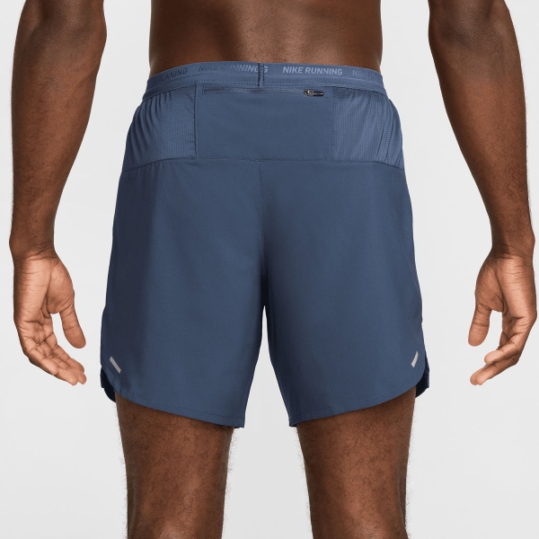Nike Dri-FIT Stride 2 in 1 7in Shorts - Thunder Blue/Reflective Silver