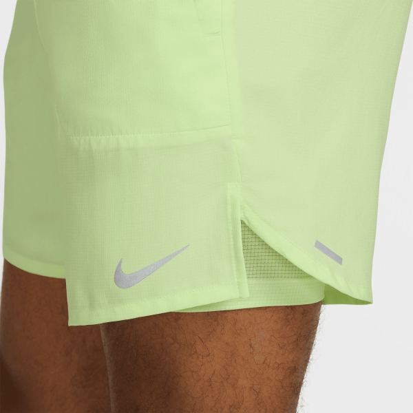 Nike Dri-FIT Stride 2 in 1 7in Shorts - Barely Volt/Reflective Silver