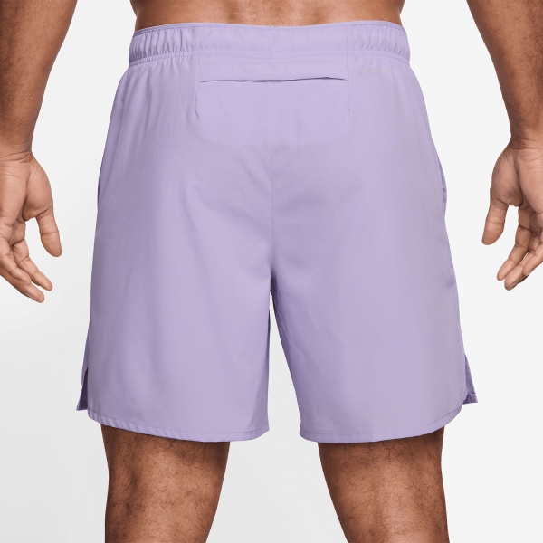 Nike Challenger 2 in 1 7in Shorts - Hydrangeas/Reflective Silver