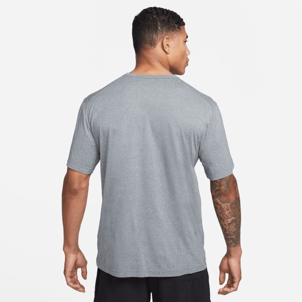 Nike Dri-FIT Hyverse Camiseta - Smoke Grey/Htr/Black