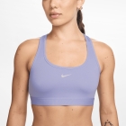 Nike Swoosh Light Sports Bra - Lilac Ice/White