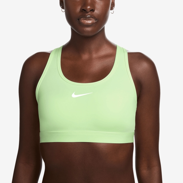 Women's Sports Bra Nike Swoosh Sports Bra  Barely Volt/White DX6821701