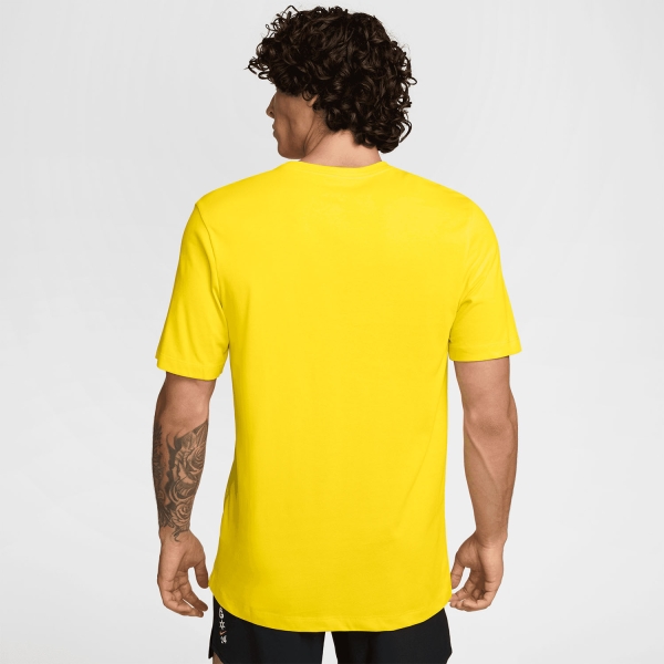 Nike Dri-FIT Trail Logo Camiseta - Lightening