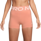 Nike Pro Sculpt 3in Pantaloncini - Apricot Agate/White