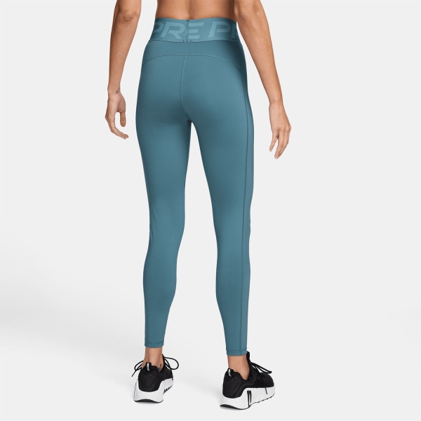 Nike Pro Sculpt Tights - Smokey Blue/White