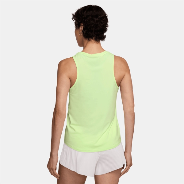 Nike Dri-Fit One Swoosh Top - Barely Volt