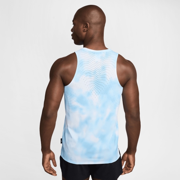 Nike Breathe Top - Psychic Blue/Reflective Black