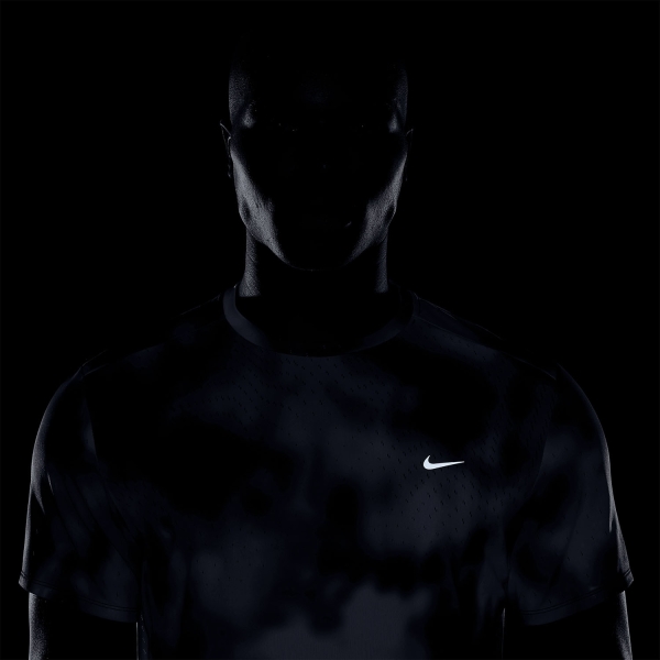 Nike Breathe Maglietta - Black/Reflective Silver