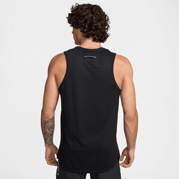 Nike Solar Chase Top - Black/Summit White