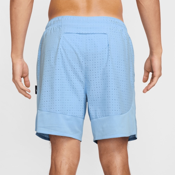 Nike Challenger Breathe 7in Pantaloncini - Psychic Blue/Reflective Silver