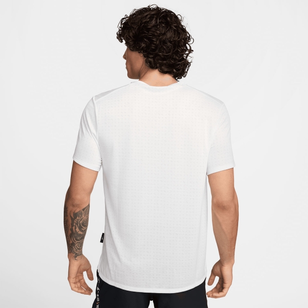 Nike Miler Breathe T-Shirt - Summit White/Reflective Silver
