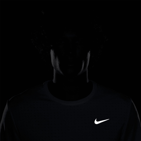 Nike Miler Breathe T-Shirt - Summit White/Reflective Silver