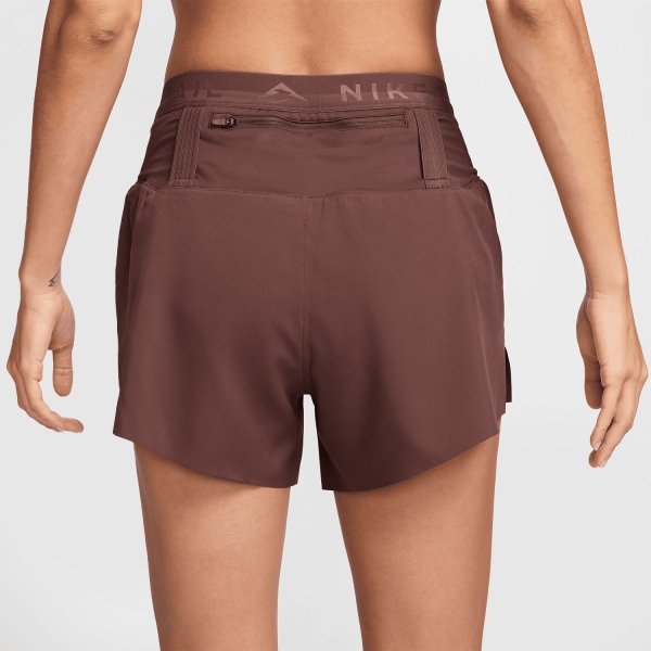 Nike Trail Dri-FIT 3in Pantaloncini - Red Sepia/Black