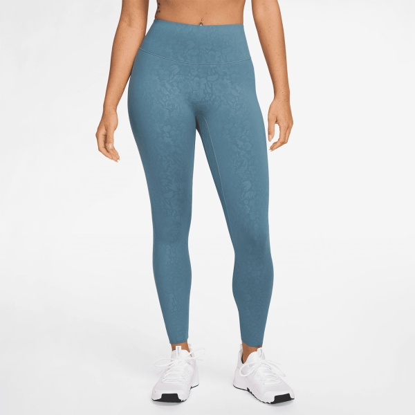 Tights Running Donna Nike Universa 7/8 Graphic Tights  Smokey Blue/Ash Green HV1186006