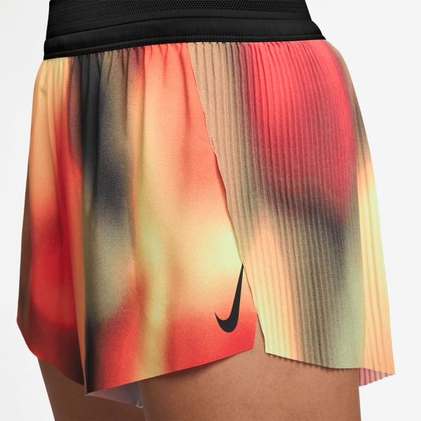 Nike Aeroswift 3in Pantaloncini - Light Lemon Twist/Black