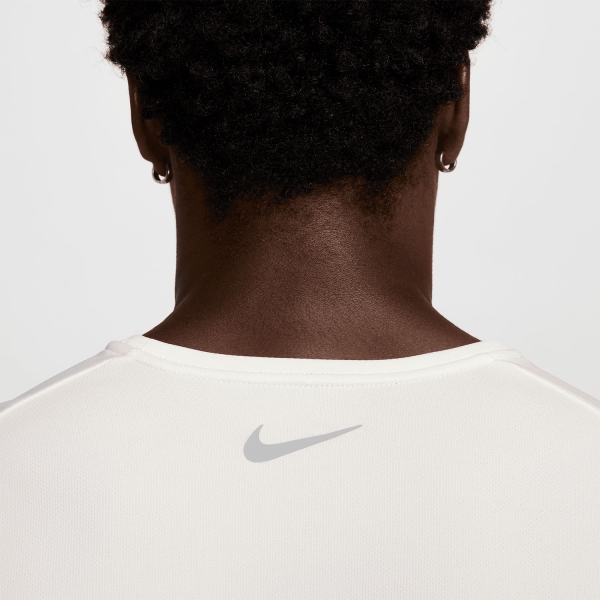 Nike Miler Flash Maglietta - Sail/Reflective Silver